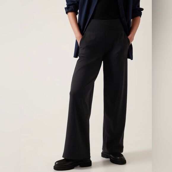 NWT Athleta Venice Wide Leg Black Pant size XL - Picture 6 of 10